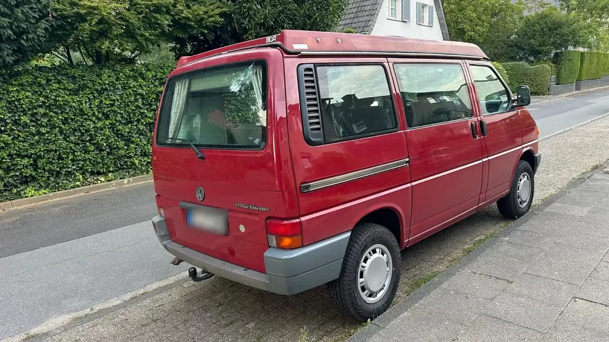 Usado VW T4 68 HP (50 kW) 1995 Vermelho Van