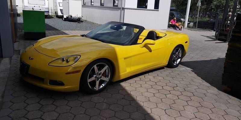Gebraucht Corvette C6 436 PS (320 kW) 2008 Gelb Cabrio