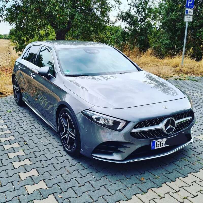 Grau Gebraucht 2018 Mercedes A200 Kleinwagen | 24.950 € (Etwas zu teuer) - Bild 1/4