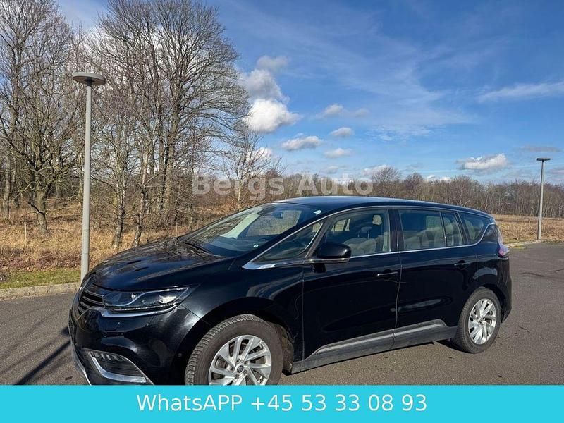 Gebraucht Renault Espace 131 PS (96 kW) 2015 Schwarz Van / Kleinbus