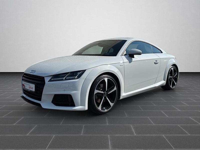 Gletscherweiß metallic (metallic) Gebraucht 2018 Audi TT Comfort Coupé | 28.990 € (Fairer Preis) - Bild 1/4