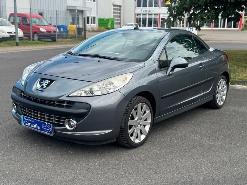 Braun Gebraucht 2007 Peugeot 207 CC Cabrio | 2.650 € (Guter Preis) - Bild 1/4