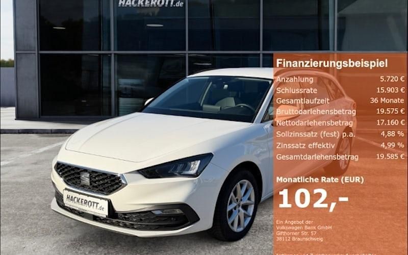 Weiß Gebraucht 2024 Seat Leon ST Style Kombi | 22.880 € (Guter Preis) - Bild 1/4
