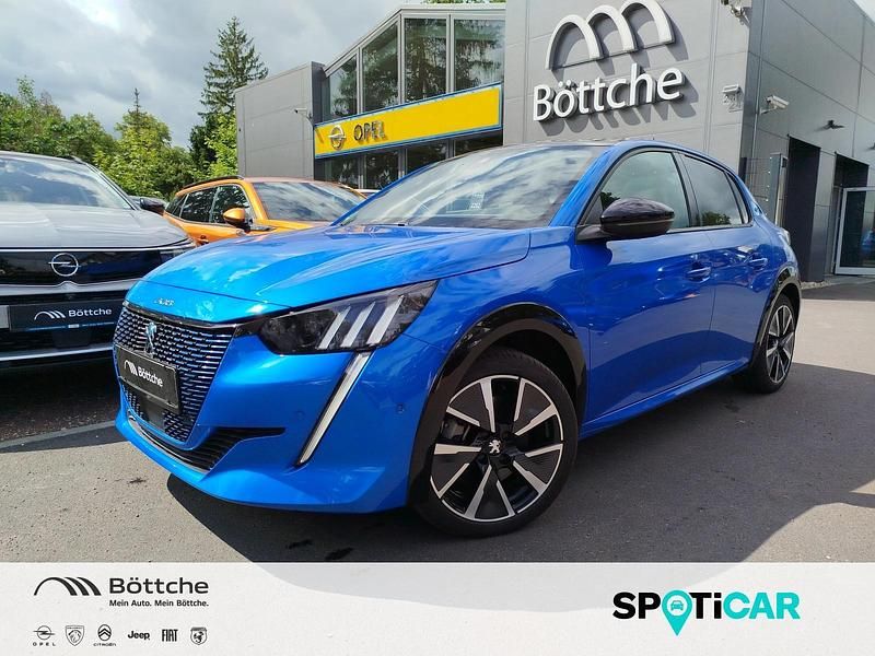 Blau/typ aussenverkleidung metallic drei schichten perlmutt Gebraucht 2021 Peugeot e-208 GT Kleinwagen | 17.980 € (Fairer Preis) - Bild 1/4