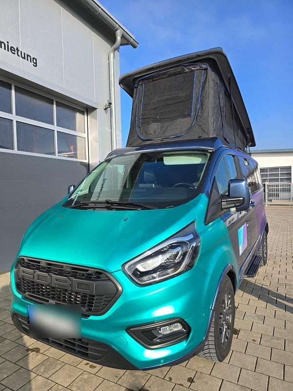 Gebraucht Ford Tourneo 185 PS (136 kW) 2021 Blau Van / Kleinbus