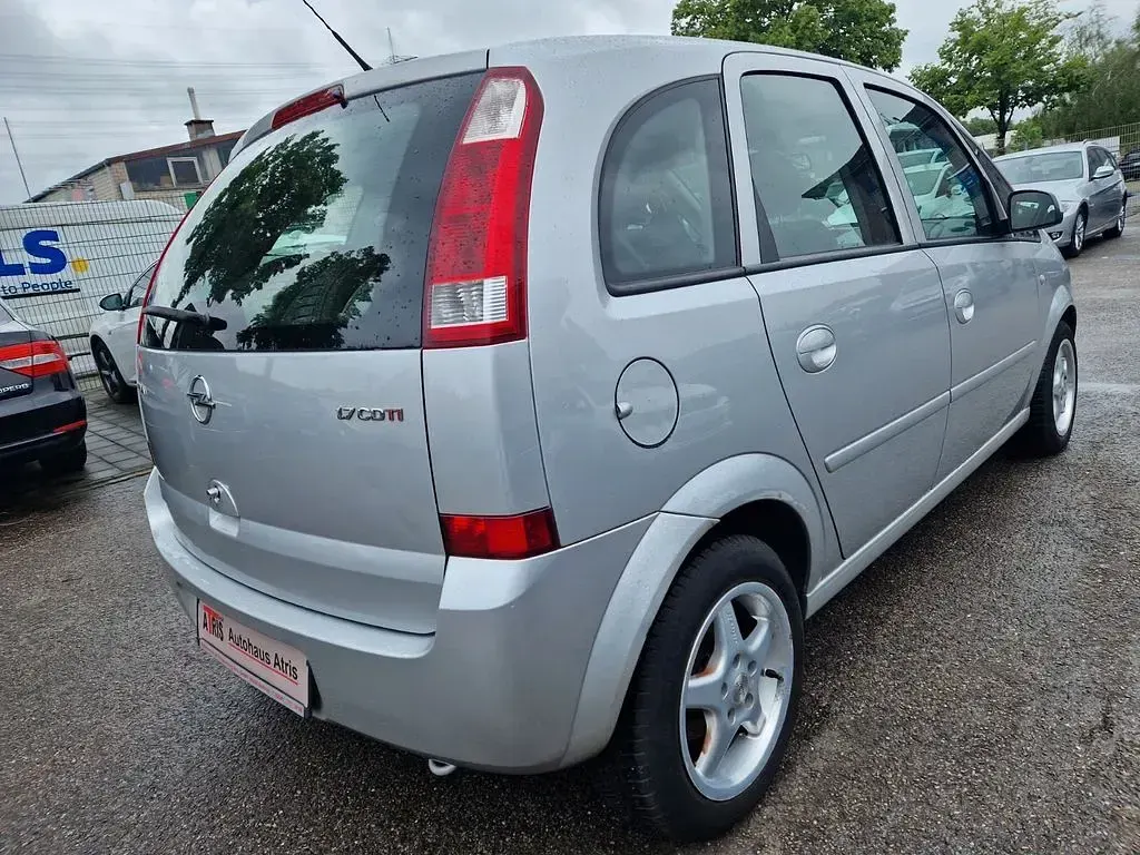 Gebraucht Opel Meriva Edition 101 PS (74 kW) 2005 Silber Van / Kleinbus