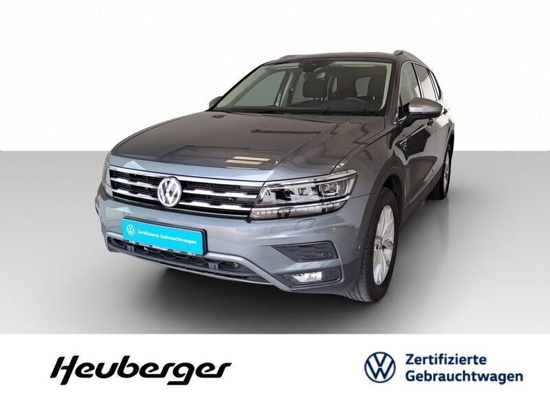 Grau Gebraucht 2021 VW Tiguan Allspace Highline SUV | 34.970 € (Fairer Preis) - Bild 1/2