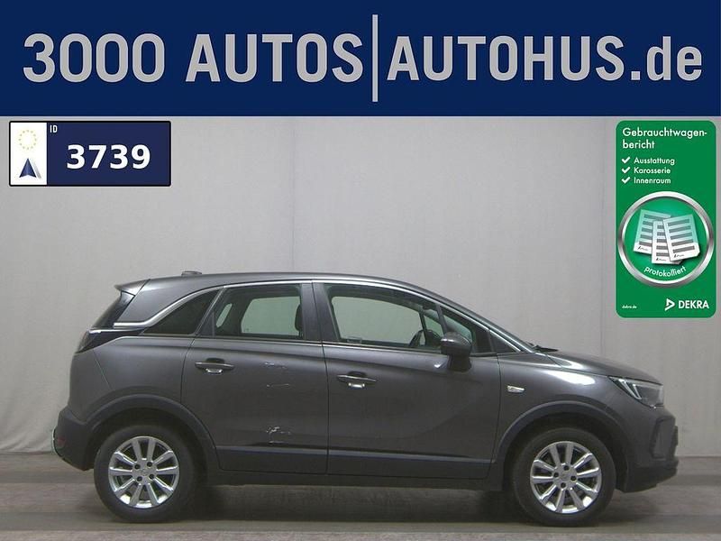Grau Gebraucht 2021 Opel Crossland Elegance SUV | 9.780 € (Superpreis) - Bild 1/4