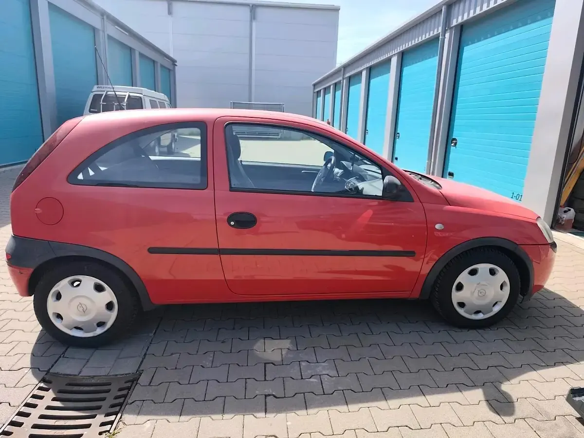 Gebraucht Opel Corsa 74 PS (54 kW) 2002 Rot Kleinwagen