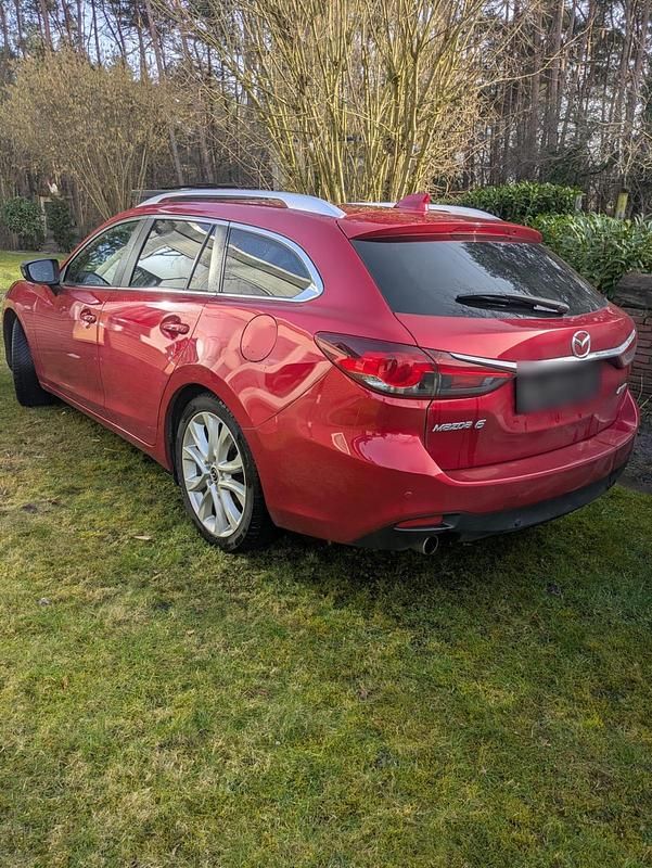 Second-hand Mazda 6 110 CP (80 kW) 2013 Roșu Break