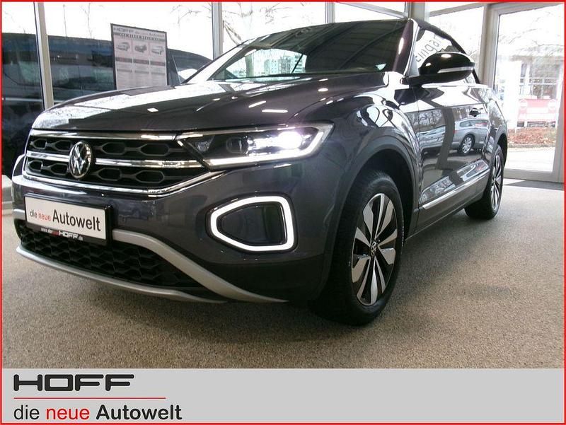 Grau Gebraucht 2025 VW T-Roc Cabriolet Goal Cabrio | 25.475 € (Superpreis) - Bild 1/4