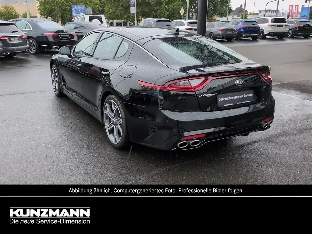 Gebraucht Kia Stinger GT 366 PS (269 kW) 2019 Auroraschwarz metallic metallic Kleinwagen