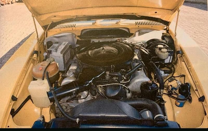 Gebraucht Mercedes SL350 200 PS (147 kW) 1973 Gelb Cabrio