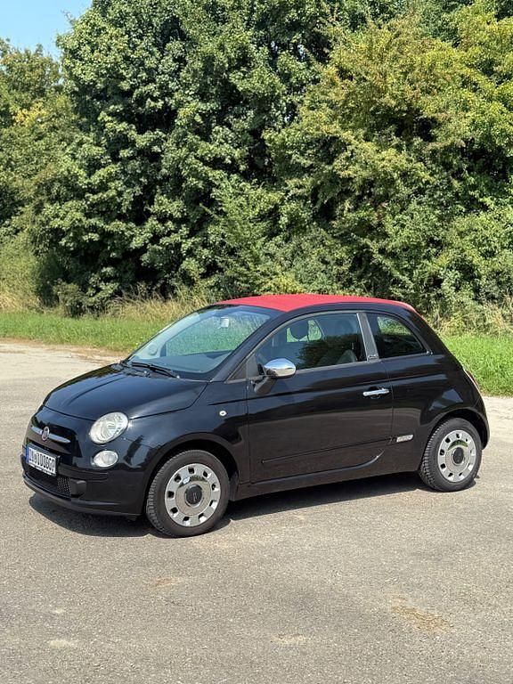 Schwarz Gebraucht 2010 Fiat 500C Pop Cabrio | 4.700 € (Fairer Preis) - Bild 1/4