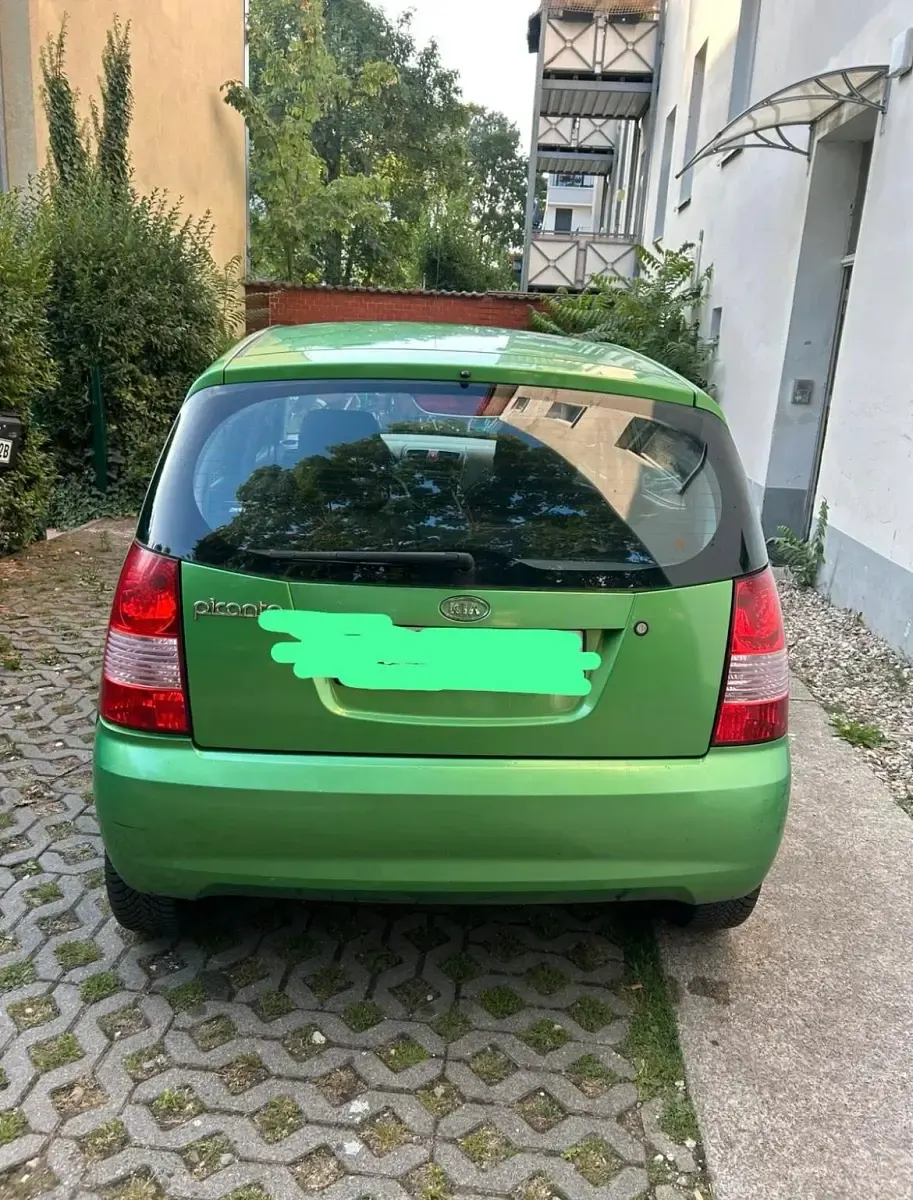 Gebraucht Kia Picanto 65 PS (47 kW) 2005 Grün Kleinwagen