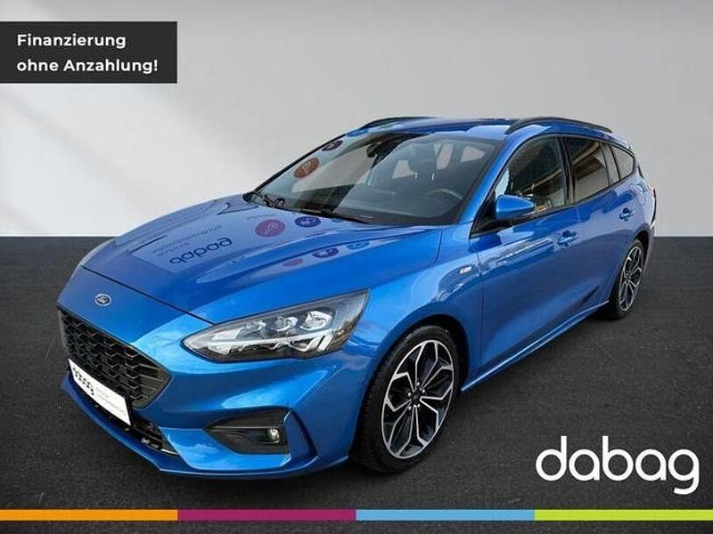 Desert island blue Gebraucht 2019 Ford Focus Kombi | 17.990 € (Etwas zu teuer) - Bild 1/4
