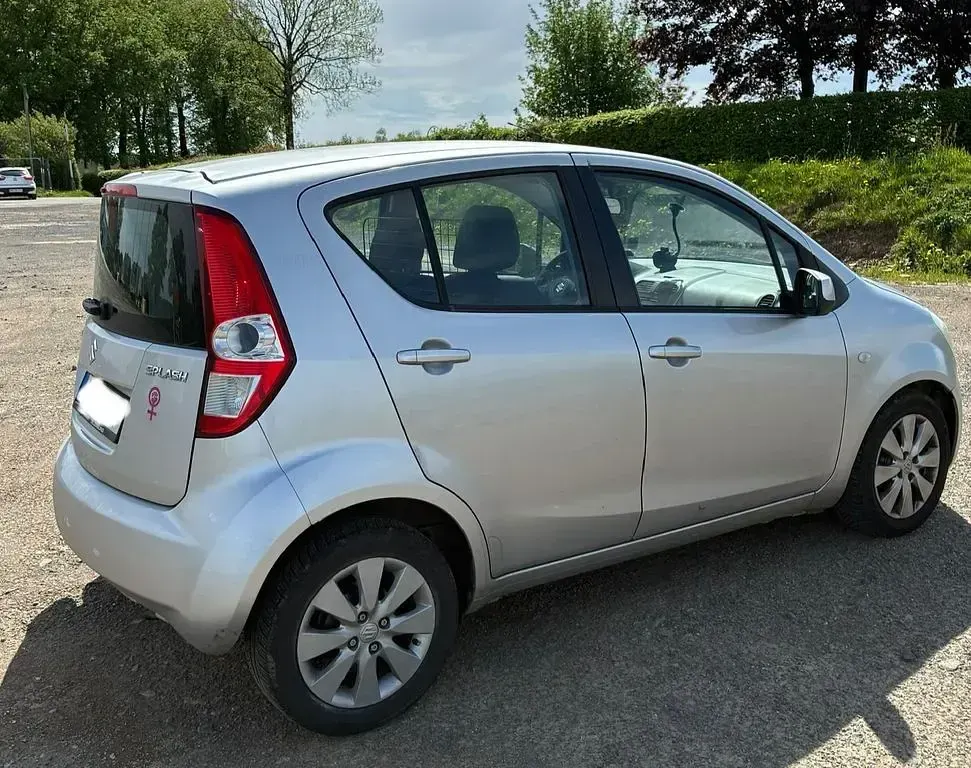 Usata Suzuki Splash Basic 68 CV (50 kW) 2010 Argento Utilitaria