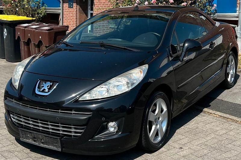 Schwarz Gebraucht 2010 Peugeot 207 CC Premium Cabrio | 2.990 € (Fairer Preis) - Bild 1/4