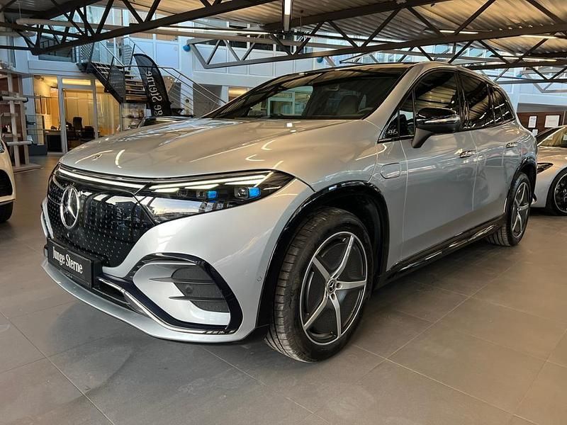 Gebraucht Mercedes EQS450+ Premium 264 kW (360 PS) 2022 Metalliclack hightechsilber SUV
