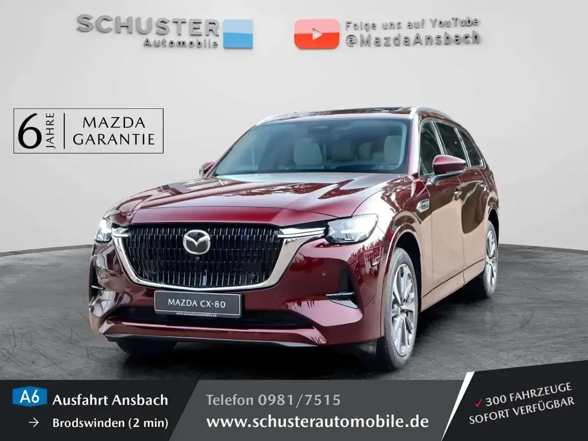 Neu Mazda CX-80 Homura-Line 328 PS (241 kW) 2026 Grau SUV