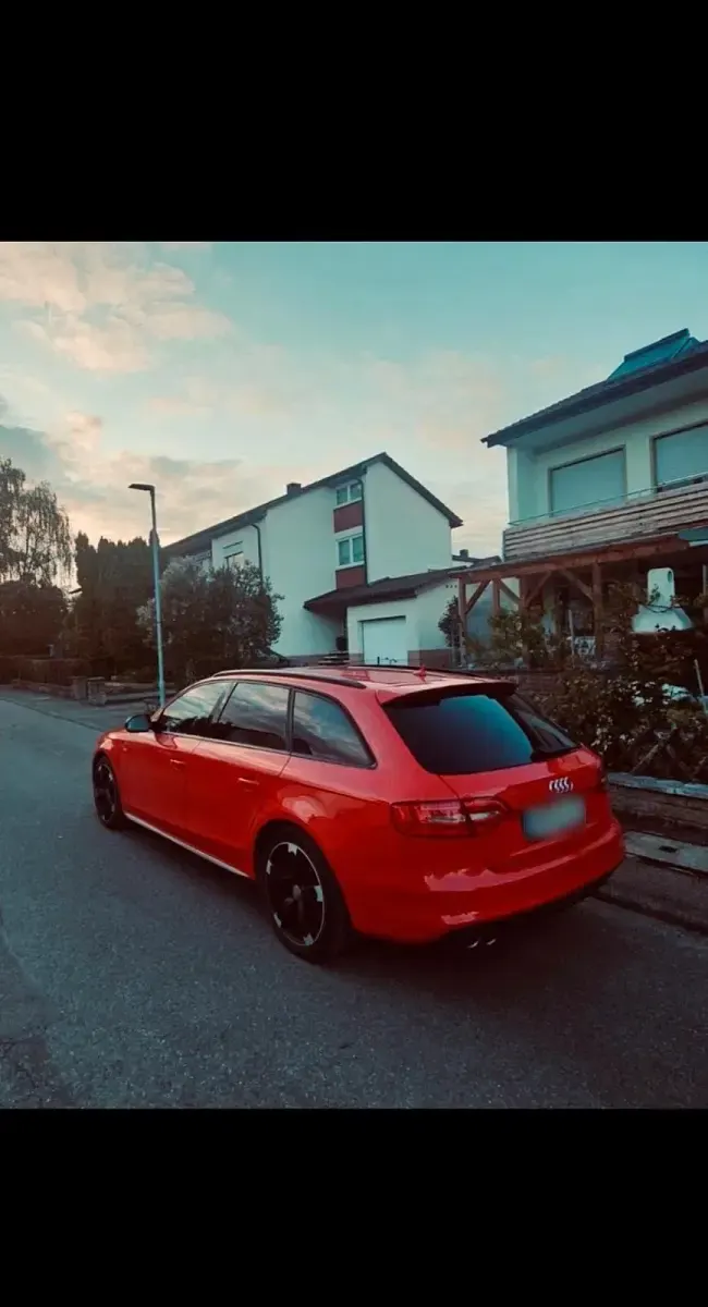 Gebraucht Audi A4 S-Line 190 PS (139 kW) 2015 Rot Kombi