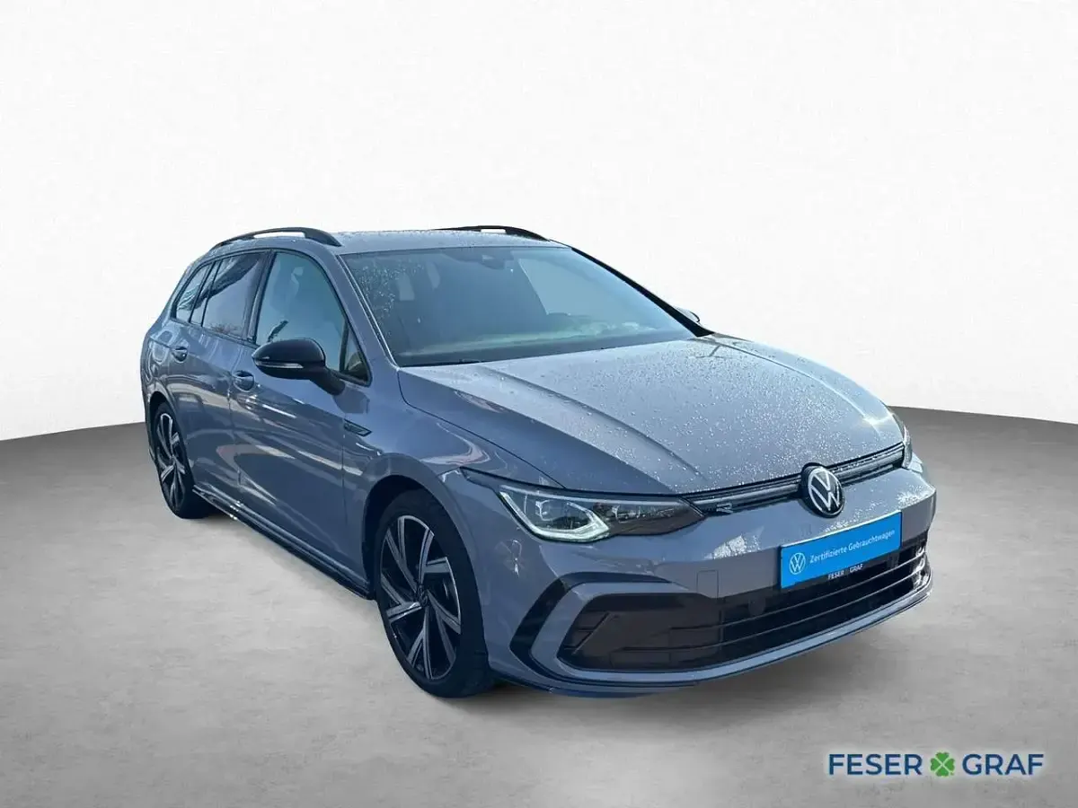 Second-hand VW Golf VIII R-line 131 CP (96 kW) 2022 Gri Break