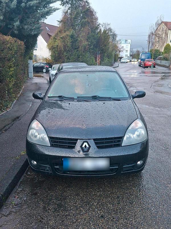 Gebraucht Renault Clio II Campus 65 PS (47 kW) 2008 Schwarz Kleinwagen