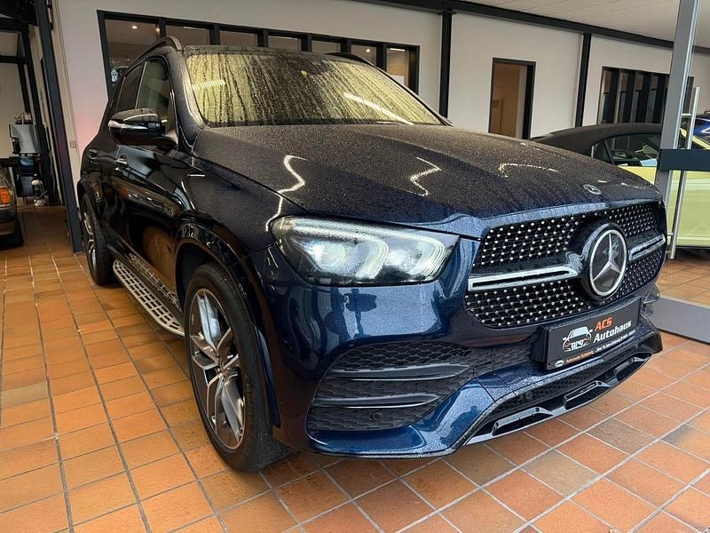 Blau Gebraucht 2021 Mercedes GLE400 AMG line SUV | 59.900 € (Guter Preis) - Bild 1/4