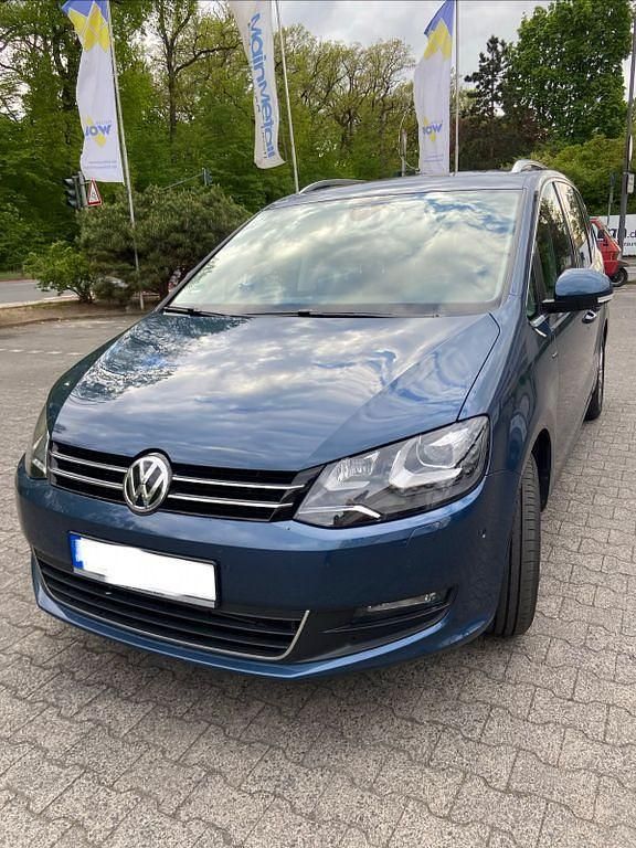 Gebraucht VW Sharan Ocean 150 PS (110 kW) 2015 Blau Van / Kleinbus