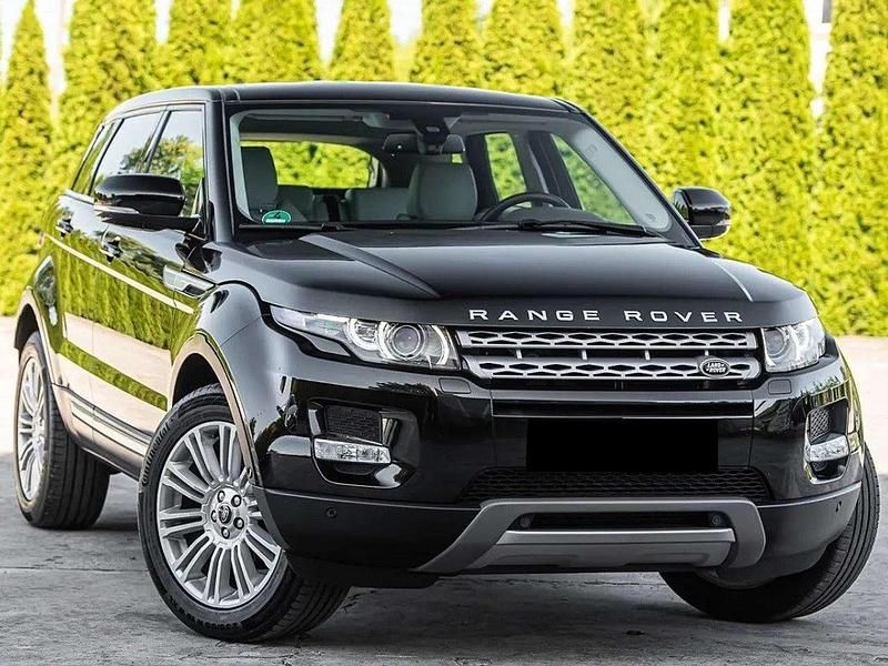 Schwarz Gebraucht 2012 Land Rover Range Rover evoque SUV | 13.350 € (Fairer Preis) - Bild 1/4