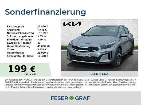 Lunarsilber metallic Neu 2024 Kia Ceed Limousine | 25.750 € (Fairer Preis) - Bild 1/4