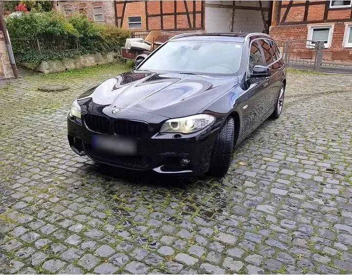 Brugt BMW 525 240 HK (176 kW) 2011 Sort Stationcar
