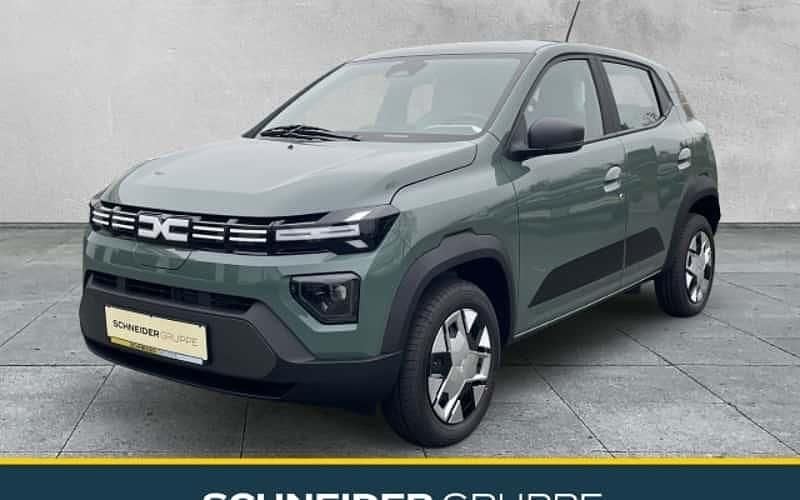 Olivgrün Neu 2025 Dacia Spring Expression Kleinwagen | 14.980 € (Guter Preis) - Bild 1/4