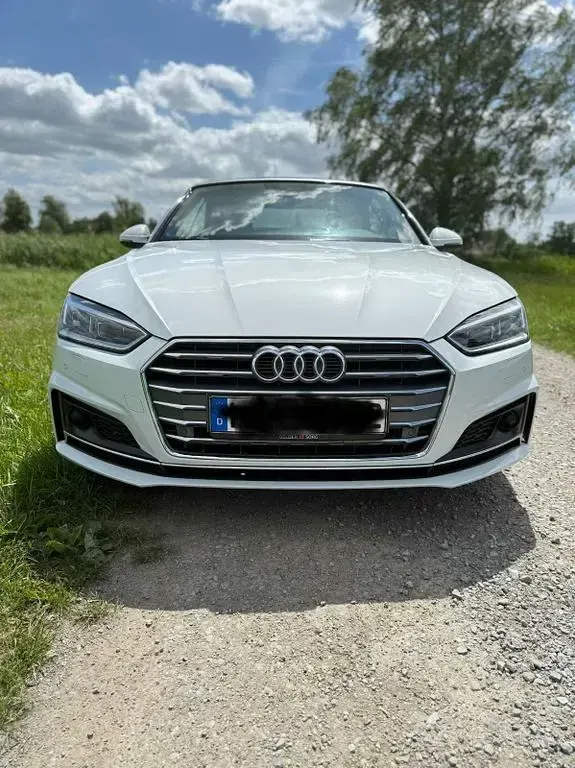 Gebraucht Audi A5 Cabriolet S-Line 190 PS (139 kW) 2019 Weiß Cabrio
