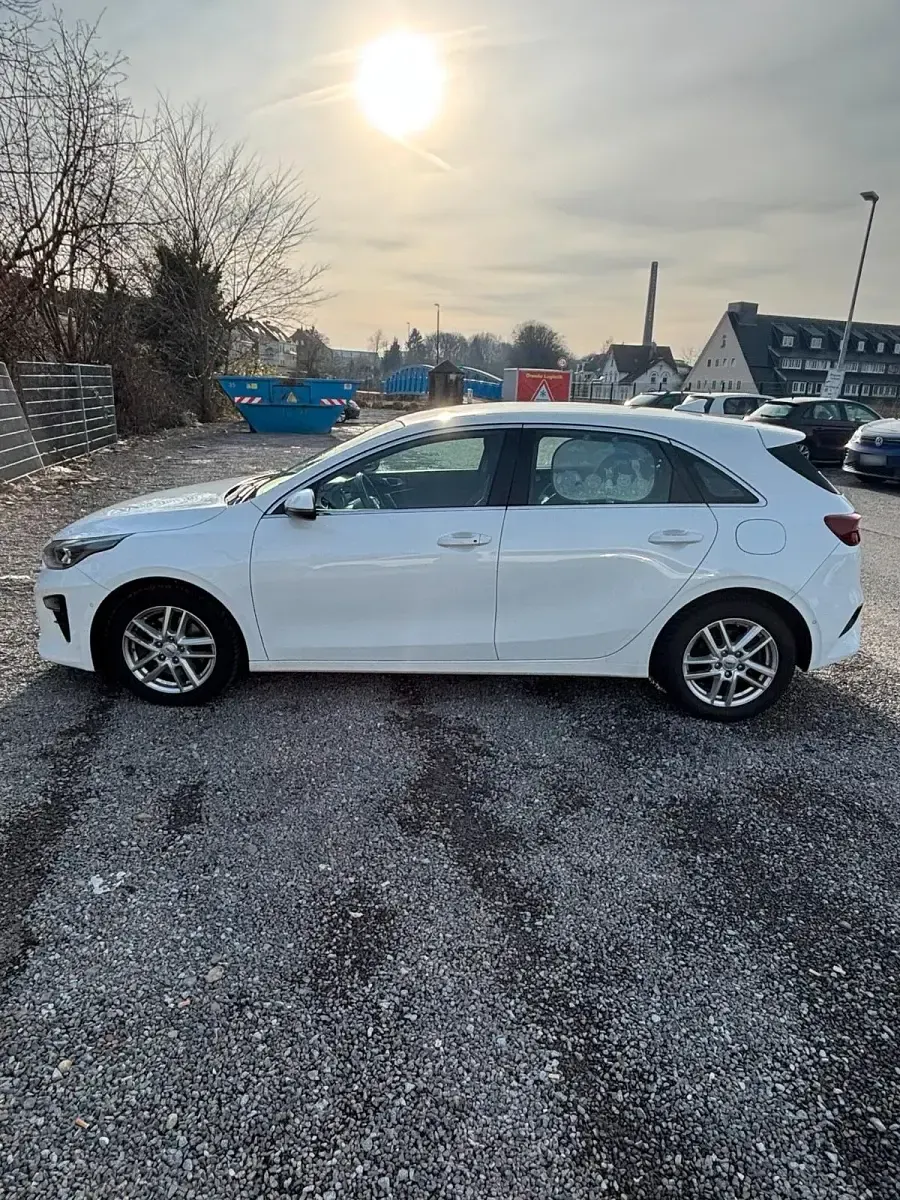 Gebraucht Kia Ceed 136 PS (100 kW) 2021 Weiß Kleinwagen