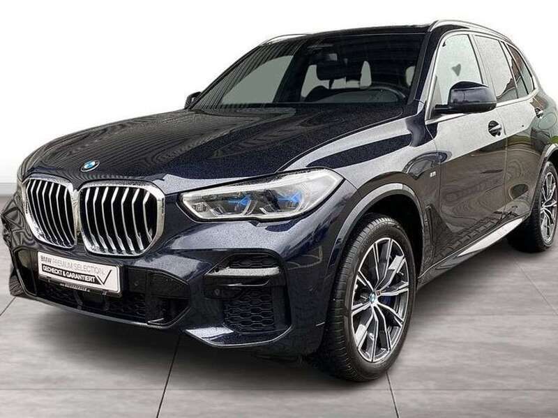 Carbonschwarz metallic Gebraucht 2023 BMW X5 M Sport SUV | 66.990 € (Guter Preis) - Bild 1/3