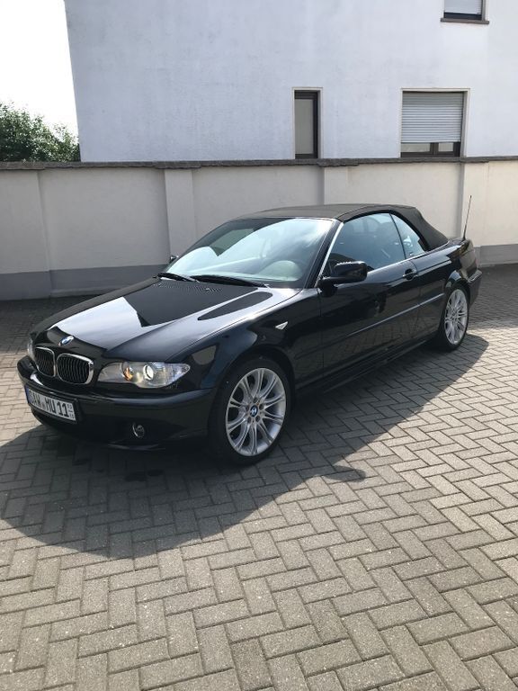 Schwarz Gebraucht 2005 BMW 320 Cabriolet Exclusive Cabrio | 16.990 € (Teuer) - Bild 1/4
