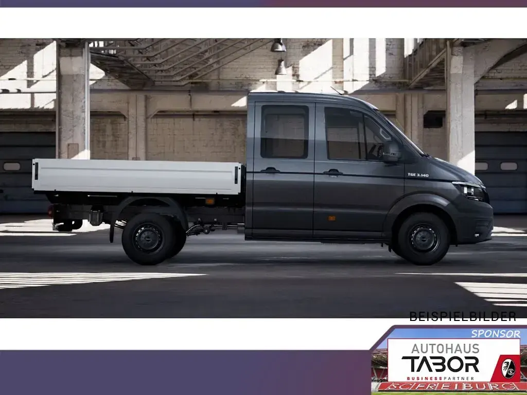 Neu MAN TGE 177 PS (130 kW) 2025 Grau Van