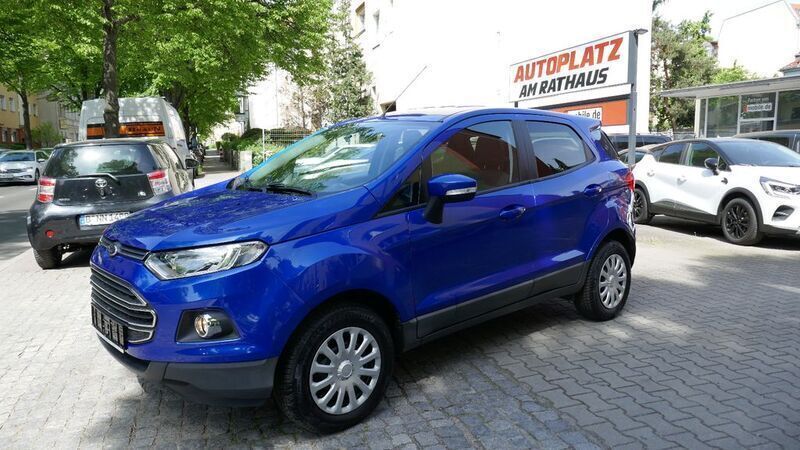 Blau Gebraucht 2016 Ford Ecosport Trend SUV | 11.799 € (Etwas zu teuer) - Bild 1/4