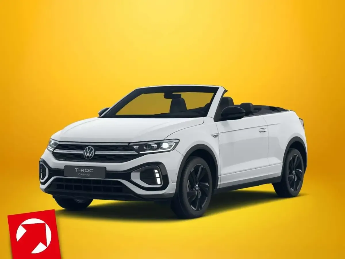 Neu VW T-Roc R-line 150 PS (110 kW) 2026 Pure white uni / schwarz SUV