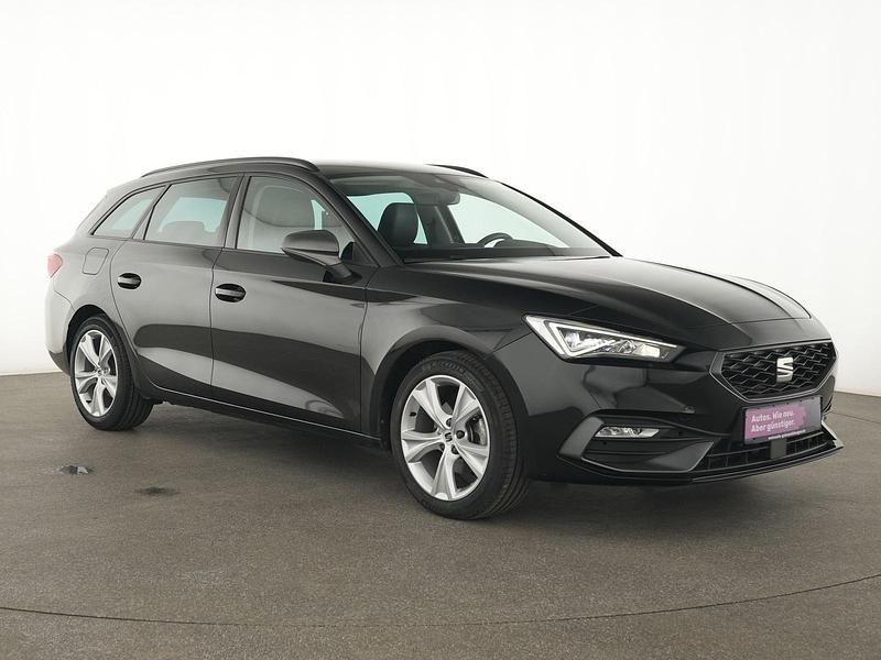 Gebraucht Seat Leon FR 150 PS (110 kW) 2022 Mitternachtsschwarz Kombi