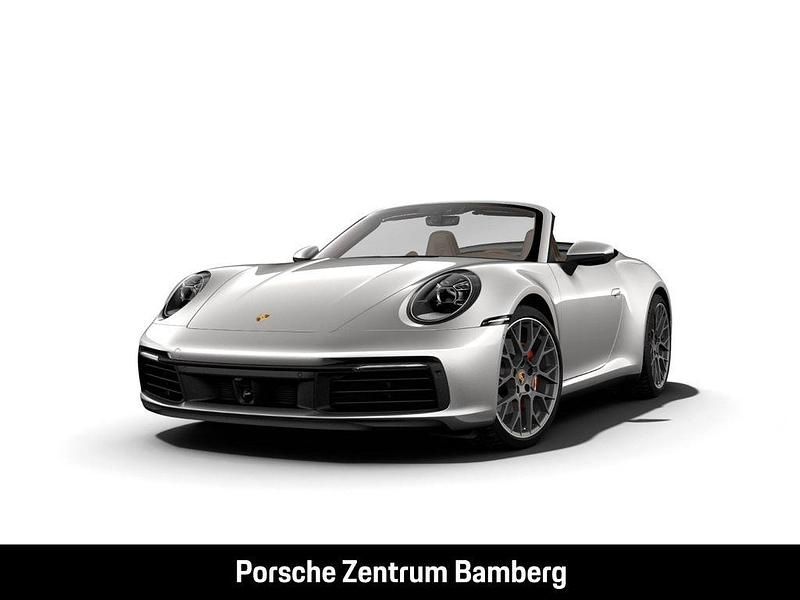 Silber Gebraucht 2020 Porsche 911 Carrera 4S Cabriolet Cabrio | 125.992 € (Fairer Preis) - Bild 1/4