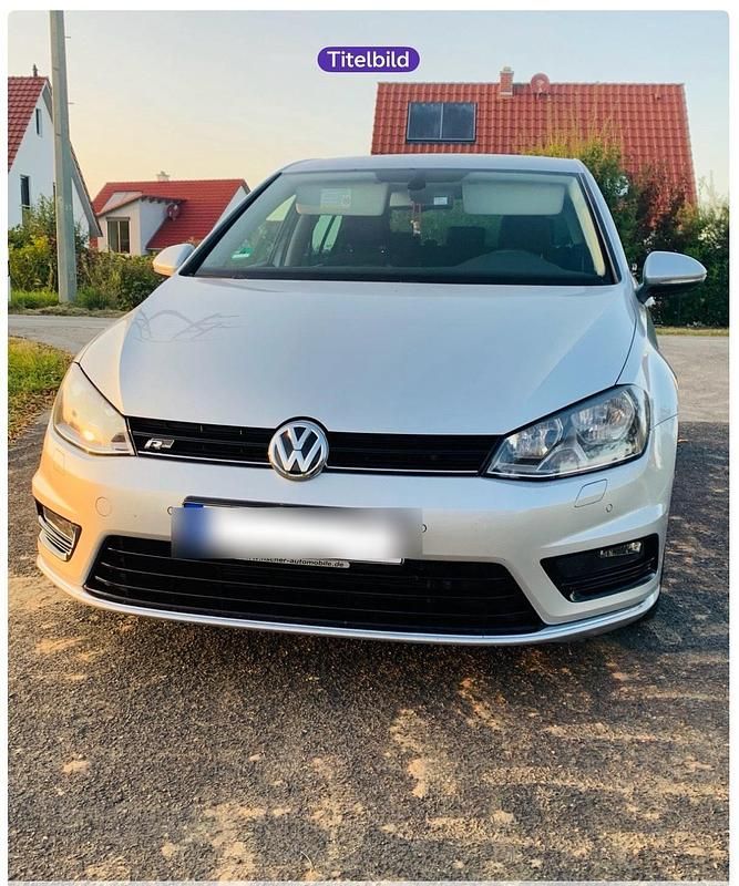 Silber Gebraucht 2014 VW Golf VII R-line Kleinwagen | 9.000 € (Fairer Preis) - Bild 1/4