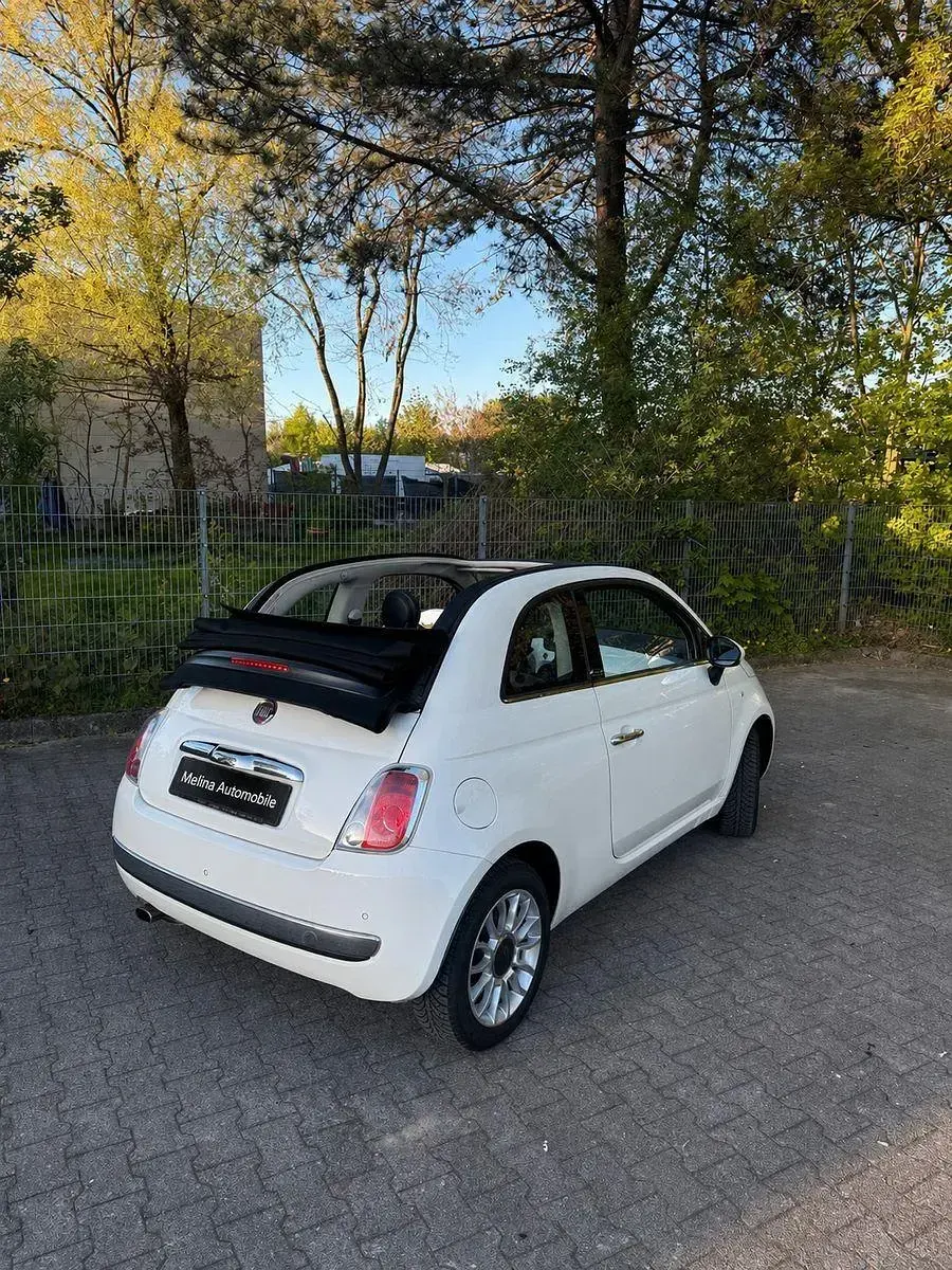 Gebraucht Fiat 500C Lounge 69 PS (50 kW) 2014 Weiß Cabrio