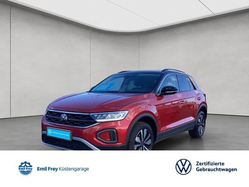 Kings red metallic Gebraucht 2024 VW T-Roc Move SUV | 24.380 € (Guter Preis) - Bild 1/4