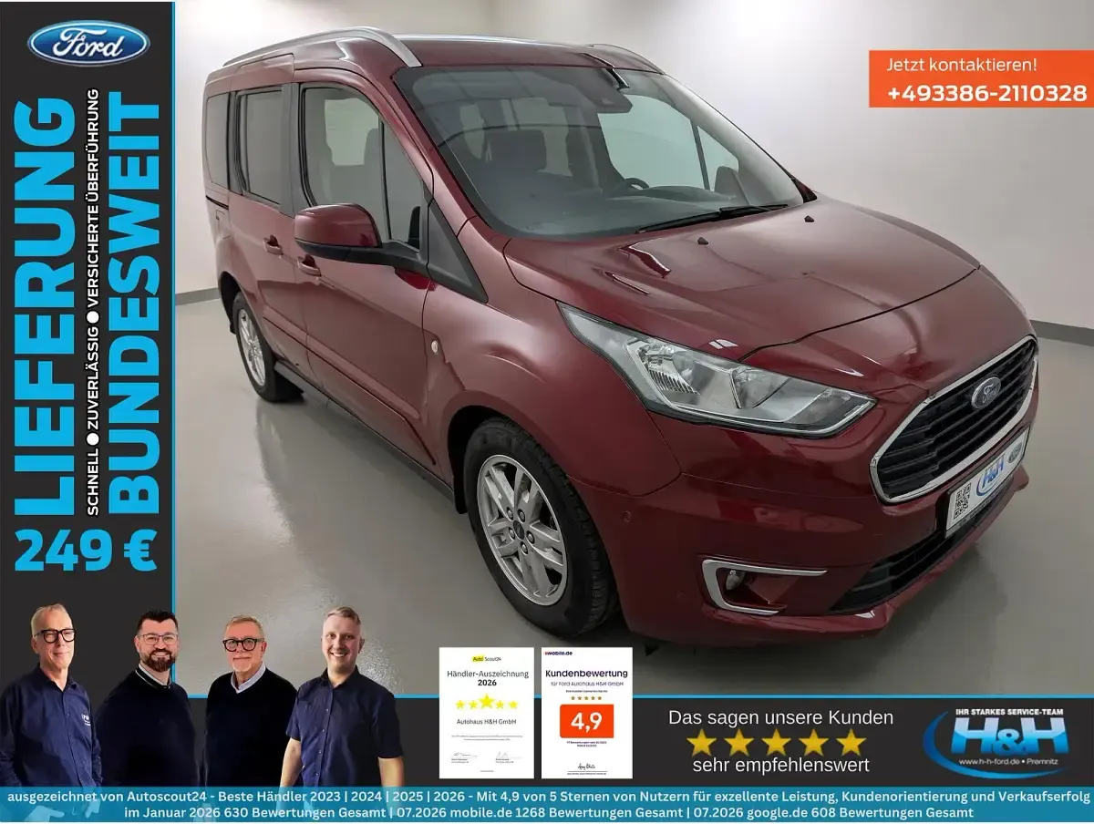 Gebraucht Ford Tourneo Connect Titanium 101 PS (74 kW) 2019 Van / Kleinbus