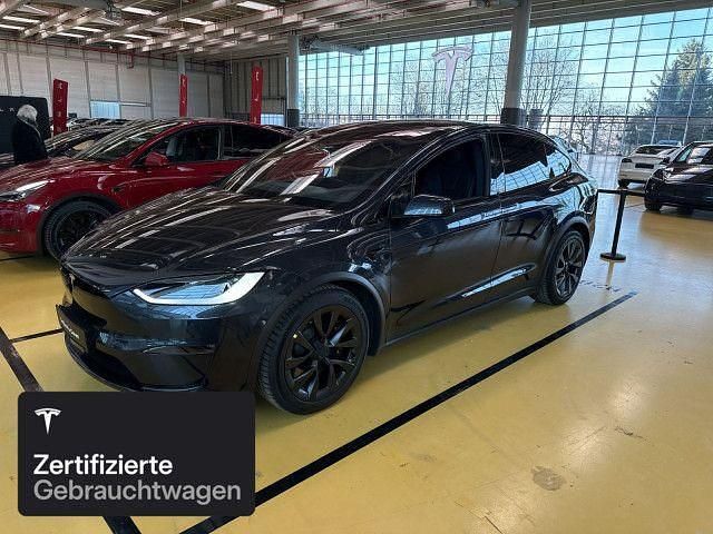 Grau Gebraucht 2024 Tesla Model X Long Range AWD SUV | 90.000 € (Fairer Preis) - Bild 1/4