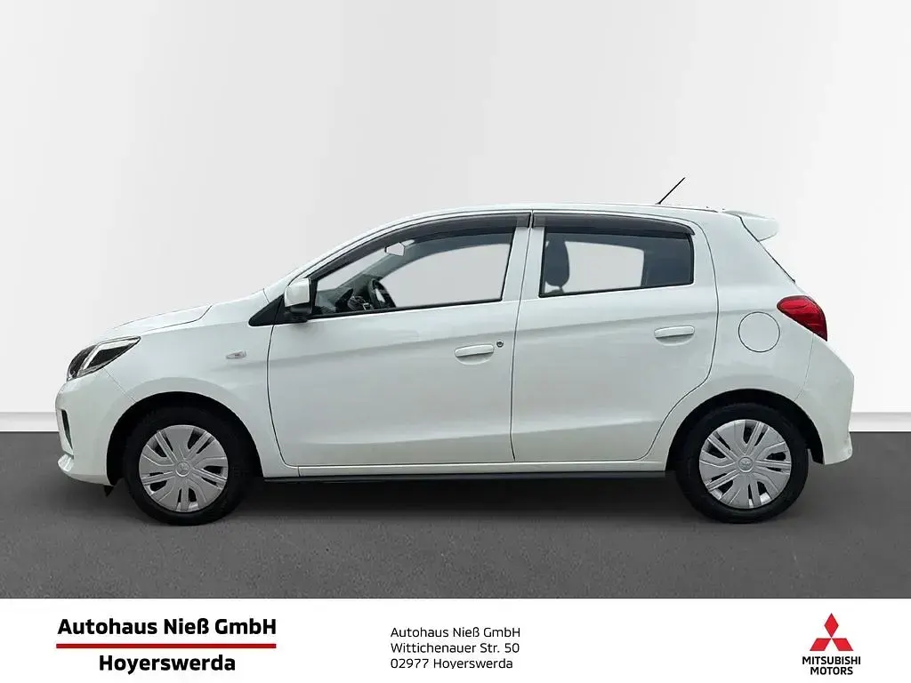 Gebraucht Mitsubishi Space Star 71 PS (52 kW) 2020 Weiß Kleinwagen