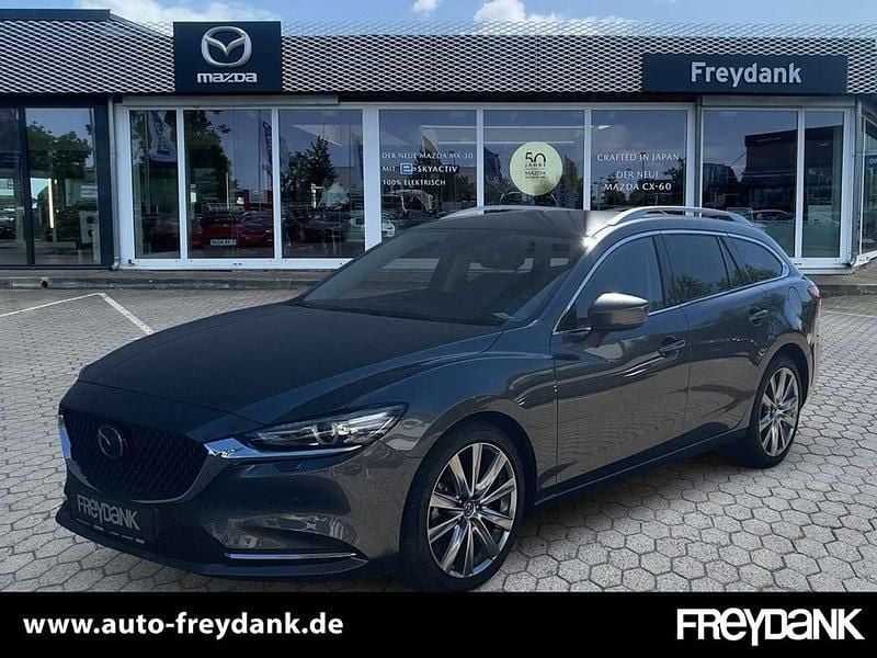 Machine grey Gebraucht 2024 Mazda 6 Exclusive-Line Kombi | 28.990 € (Fairer Preis) - Bild 1/4