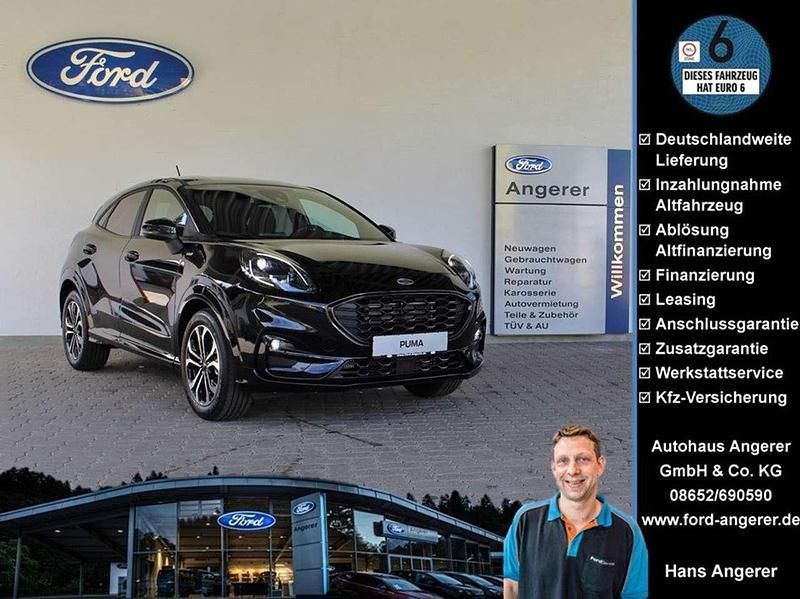 Gebraucht Ford Puma ST-Line 125 PS (91 kW) 2023 Obsidianschwarz metallic SUV